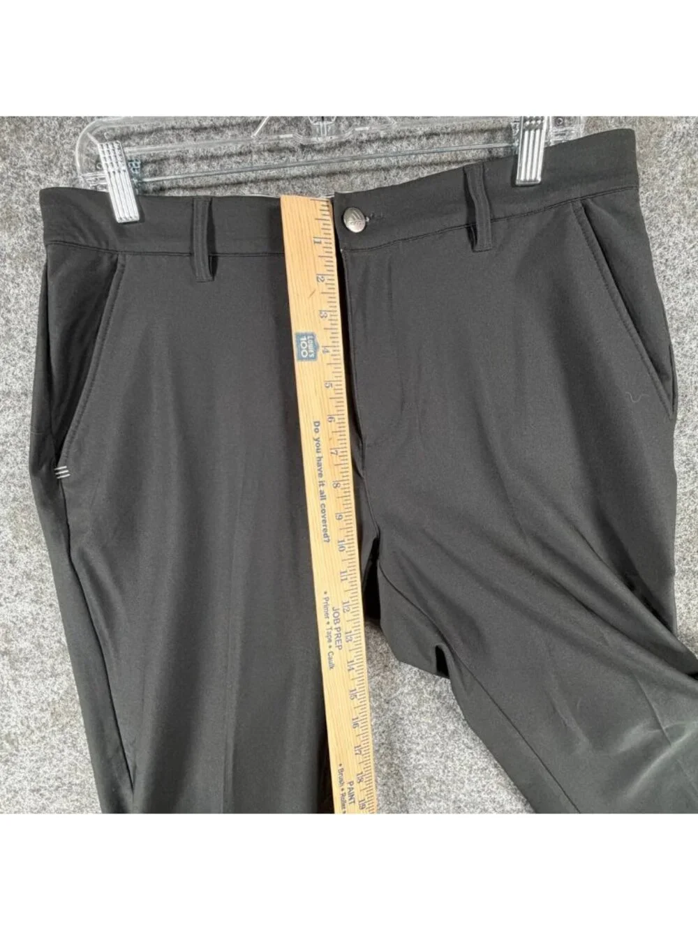 Adidas Ultimate365 Golf Pants Mens 32x32 Black Lightweight‎ Classic Flat Front